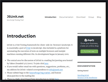 Tablet Screenshot of jsunit.net